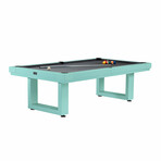 Lanai Outdoor Pool Table Full Set // Seafom Teal