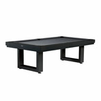 Lanai Outdoor Pool Table Full Set // Obsidian Black