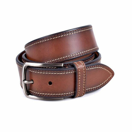 Jean Leather Belt 4105/40 // Brown (34)