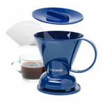 Clever Coffee Dripper and Filters // Royal Blue