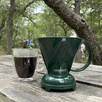 Clever Coffee Dripper and Filters // Dark Green