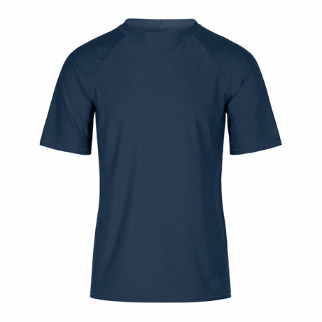 Men's Short Sleeve Crew Sun & Swim Shirt // Midnight (S)
