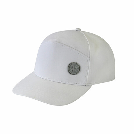 Men's GOLO Snapback Hat // White