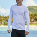 Men's Bambu™ Long Sleeve Everyday Tee // White (2XL)