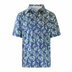 Men's Short Sleeve Polo // Vintage Tropical (S)
