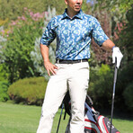 Men's Short Sleeve Polo // Vintage Tropical (S)