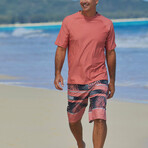 Men's Short Sleeve Crew Sun & Swim Shirt // Canyon (S)