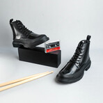 Peter Leather Boot // Black (US: 10.5)