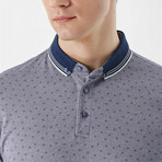 Pattern Dynamic Fit T-Shirt // Marine (S)