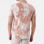 Printed Dynamic Fit T-Shirt // Powder (S)