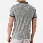 Interlock Patterned Dynamic Fit Polo // Light Green (S)