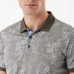 Interlock Patterned Dynamic Fit Polo // Light Green (S)