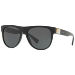 Versace // Men's Fashion VE4346-GB1-87 Sunglasses // Black + Gray