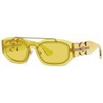 Versace // Men's Fashion VE2235-100285 Sunglasses // Yellow + Yellow