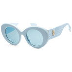 Burberry // Women's Margot BE4370U-402880 Sunglasses // Azure + Blue