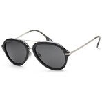 Burberry // Men's Jude BE4377-300187 Sunglasses // Black + Dark Gray