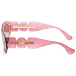 Versace // Men's Fashion VE2235-100269 Sunglasses // Pink + Dark Violet