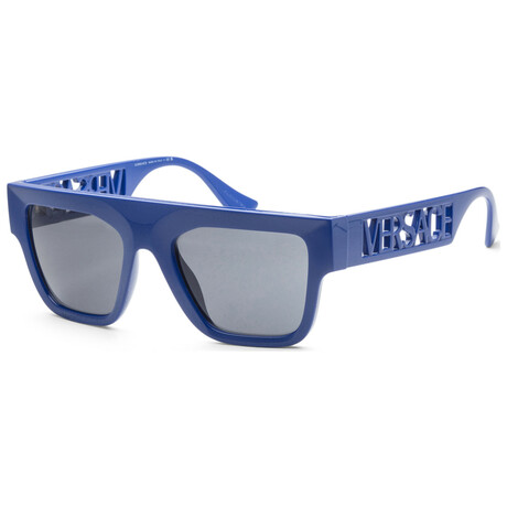 Versace // Men's Fashion VE4430U-529487 Sunglasses // Bluette + Dark Gray