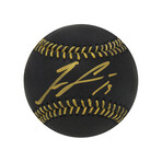 Ronald Acuna Jr. // Signed Rawlings Official Black MLB Baseball