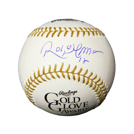 Roberto Alomar // Signed Rawlings Gold Glove Award Baseball