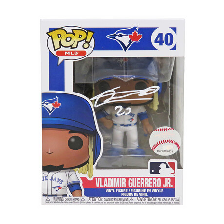 Vladimir Guerrero Jr // Signed Toronto Blue Jays Funko Pop Doll #40