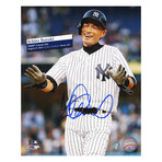 Ichiro Suzuki // Signed New York Yankees 4000th Career Hit 8x10 Photo (Ichiro Hologram)