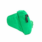 Small Nylon Matte Medusa Belt Bag Waist Fanny Pack Purse // Green