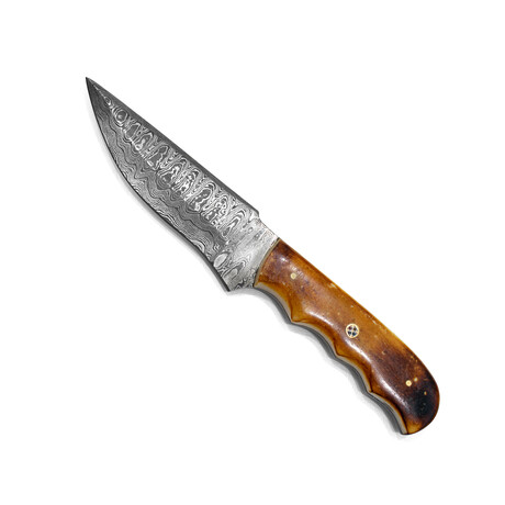 Damascus Hunting & Utility Knife // 711