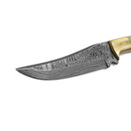 Hunting And Skinning Knife // Camel // 100