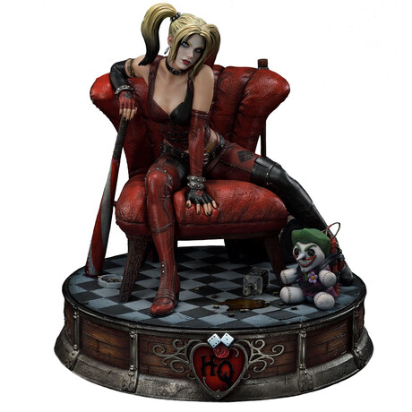 Harley Quinn Deluxe Arkham Statue PRIME1