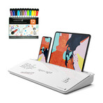 DeskBoard Buddy + Marker Bundle // Marker 12 Pack // White