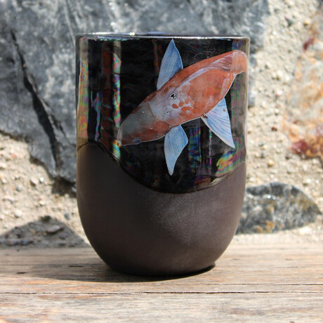 Antique Mug // Koi
