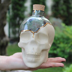 Skul Carafe Set // White + Green