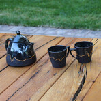 Moon Teapot Cup Set // Galaxy