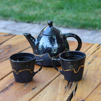 Moon Teapot Cup Set // Galaxy