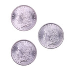 1885-1887 Morgan Silver Dollar // 3 Coin Set // PCGS Certified MS65