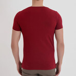 Ryan Short Sleeve T-Shirt // Claret Red (S)