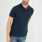 Milo Short Sleeve Polo // Navy Blue (S)