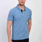 Jackson Short Sleeve Polo // Light Blue (S)