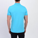 Jackson Short Sleeve Polo // Light Turquoise (S)