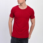 Ivan Short Sleeve T-Shirt // Claret Red (S)