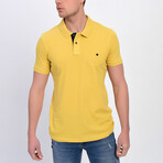 Leo Short Sleeve Polo // Yellow (S)