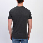 V-Neck T-Shirt // Anthracite (M)