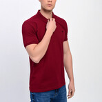 Clay Short Sleeve Polo // Claret Red (S)