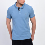 Jackson Short Sleeve Polo // Light Blue (S)