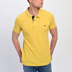 Leo Short Sleeve Polo // Yellow (S)