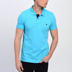 Jackson Short Sleeve Polo // Light Turquoise (S)