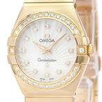 Omega Ladies Constellation Diamond Quartz // O123.55.24.60.55.001 // Pre-Owned