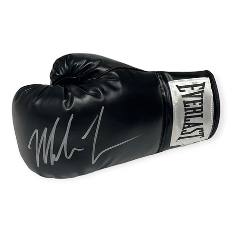 Mike Tyson // Autographed Black Boxing Glove