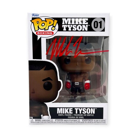 Mike Tyson // Autographed Funko Pop (Red Ink)